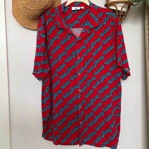 Wait Disney World Button Down Shirt